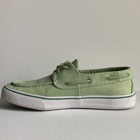 Sperry Bahama II SeaCycled Green Boat Shoes Men’s Size 9.5 - Picture 7 of 14